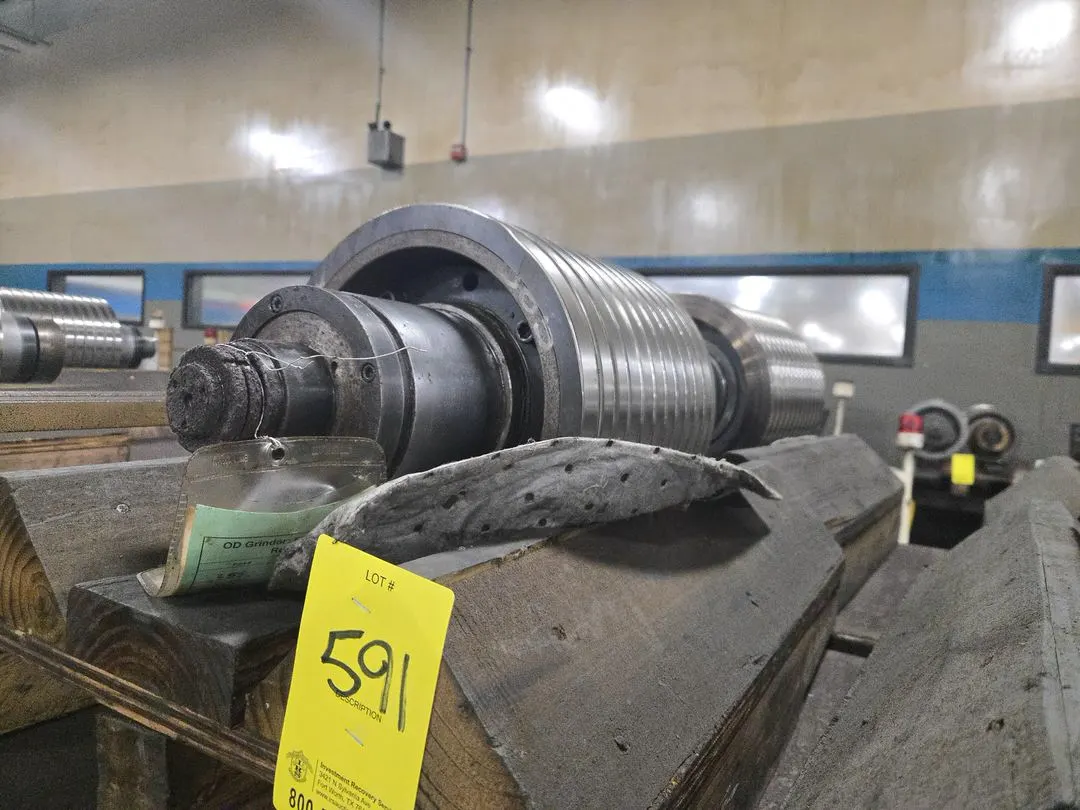 (1) OD Grind Drum Spindle