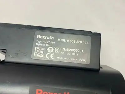 USED BOSCH REXROTH SPINDLE TORQUE TRANSDUCER W/ GEAR UNIT 19.3:1 RATIO 4GE19 SZ4