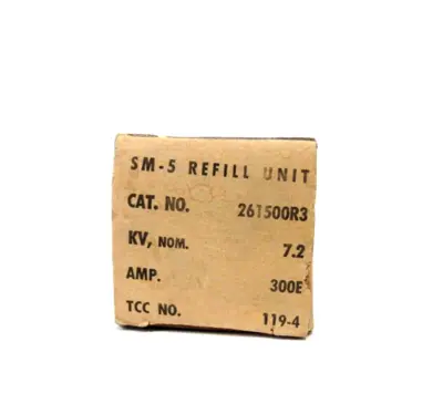 NEW S&C ELECTRIC 261500R3 REFILL UNIT