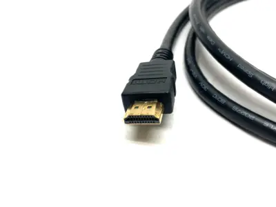 USED L-COM MALE TO FEMALE HDMI WATERPROOF CABLE ASSEMBLY 2M
