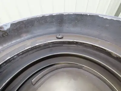 18" Vibratory Bowl Parts Feeder 115V Magnetic Coil Stainless 15/16" Wide Product
