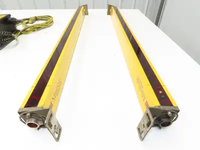 STI MiniSafe Banner MS4500 Light Curtain Transmitter & Receiver MS4532R/MS4532X