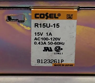 New | in-Stock COSEL R15U-15 Miscellaneous Equipment (Electrical & Power) | Surplus Asset Holdings #1202056