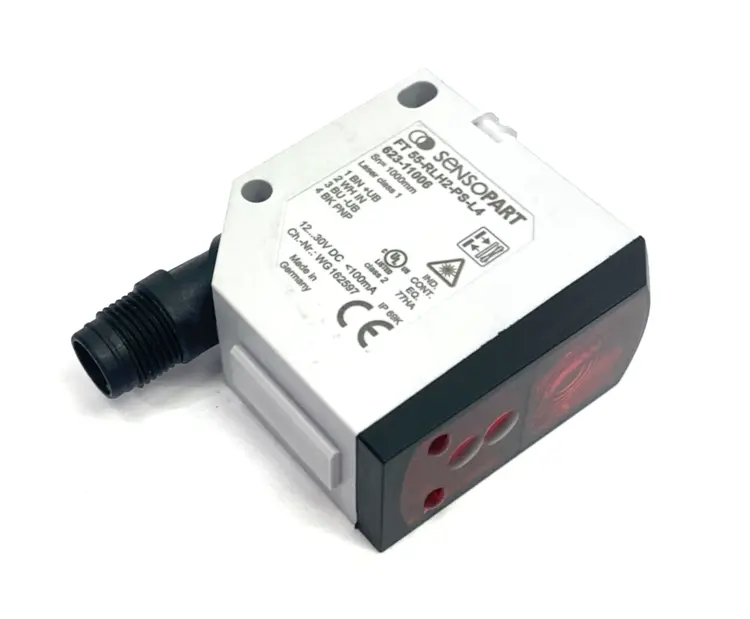 New | in-Stock Sensopart Laser Photoelectric Diffuse Sensor, Class 1, Background Suppress. Photoelectric Sensors Michigan US | Maverick Industrial Sales #1419221