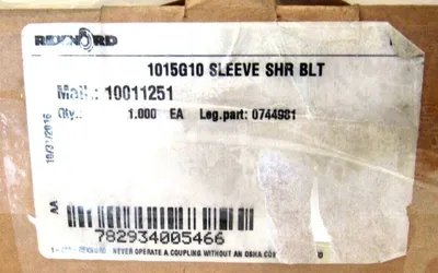 NEW REXNORD FALK 0744981 1015G10 SLEEVE SHR BLT