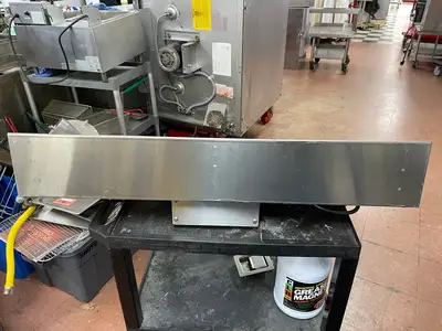 Used Marshall Used Marshall 175401 36" ThermoGlo Heated Warming Holding Stainless Steel Wall Mounted Shelf 120V Heated Cabinets & Displays Illinois US | Falcon Restaurant Supply #1376433