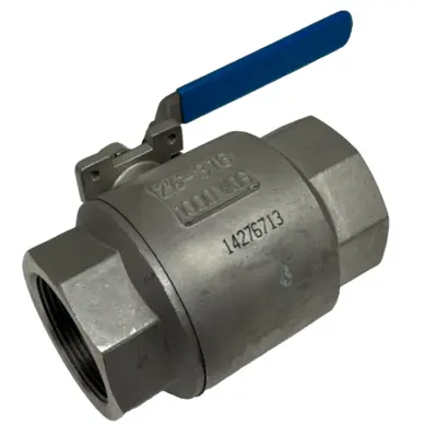 NEW RUB INC. 14276713 BALL VALVE 2-1/2"-316 1000 WOG