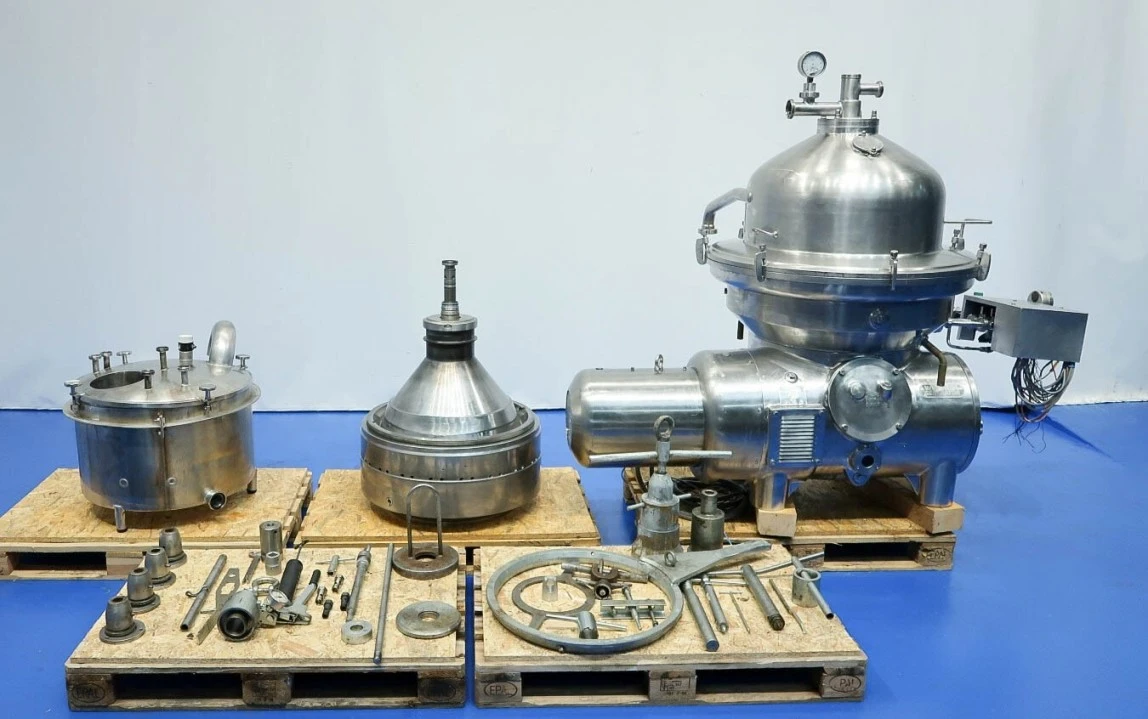 Westfalia MSA 160-01-076 warm milk separator, 316SS.
