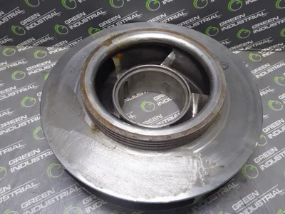 Lot of 4 Unbranded Impellers 2nd,5th,8th and 9th Stage 5 Vanes each Used