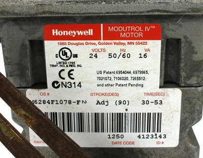 USED HONEYWELL M6284F1078-F