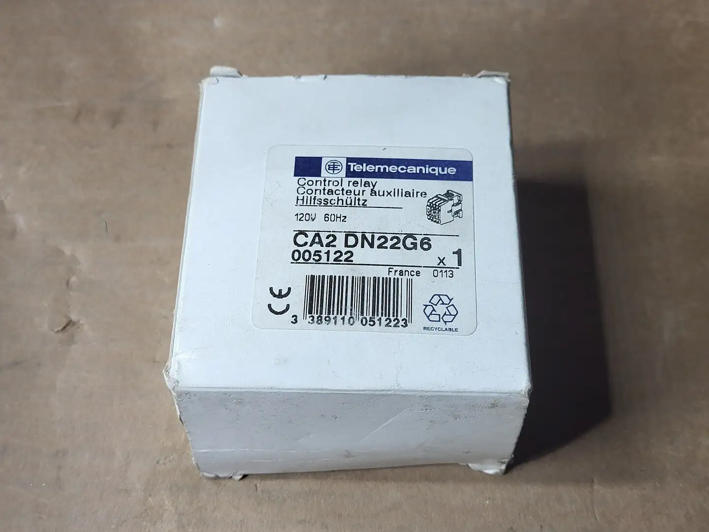 NEW TELEMECANIQUE CA2DN22G6