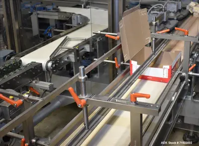 Used BOSCH TTF Cartoner Trisealer - Triseal Carton Former Illinois US | Aaron Equipment #86999