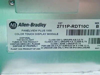 USED ALLEN BRADLEY 2711PRDT10C