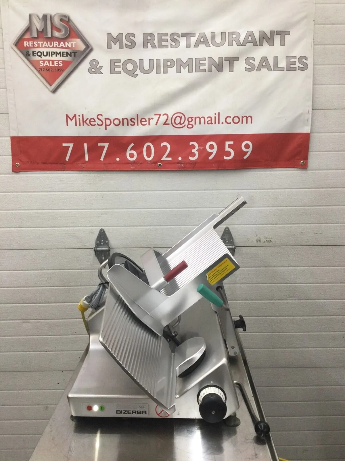 Bizerba GSPH 2017 Deli Slicer Refurbished and Tested