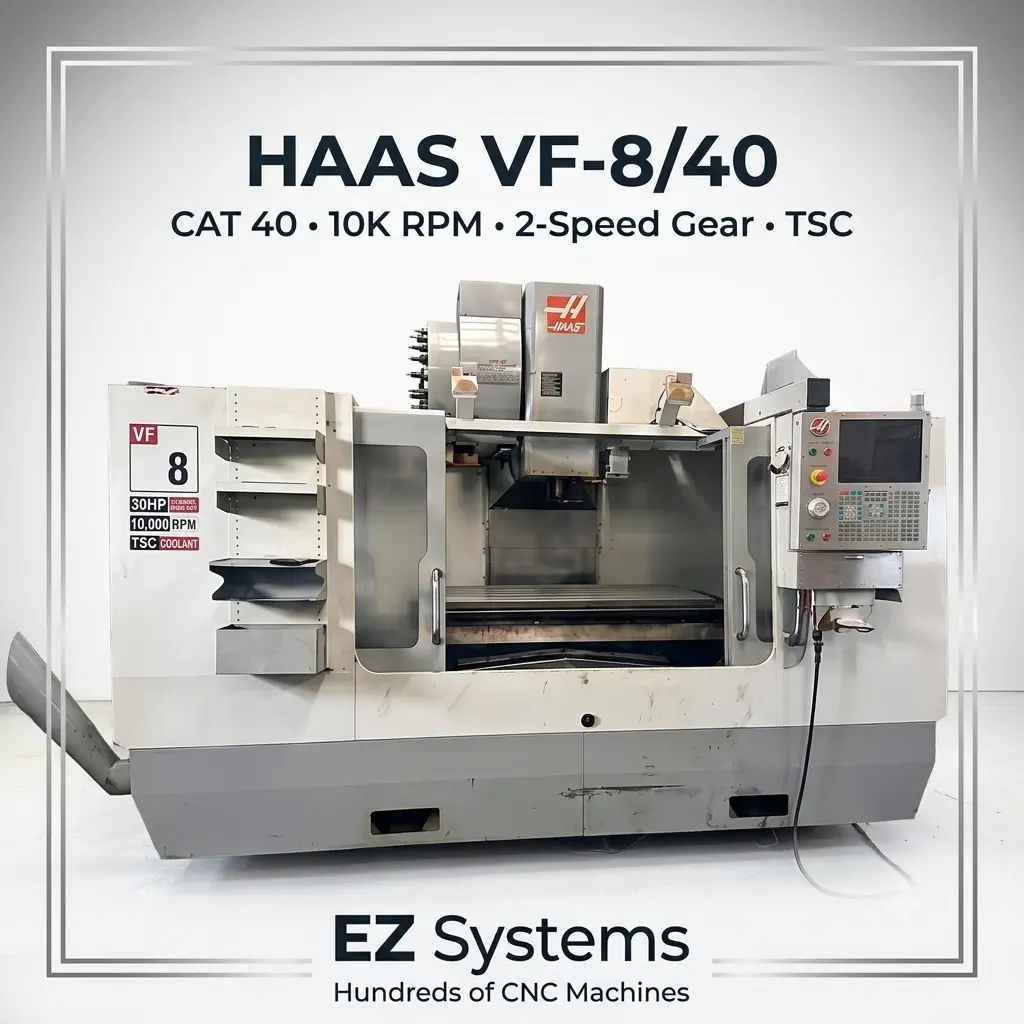Used 2006 HAAS VF-8/40 Vertical Machining Centers California US | [EZ] EZ Systems #1260398