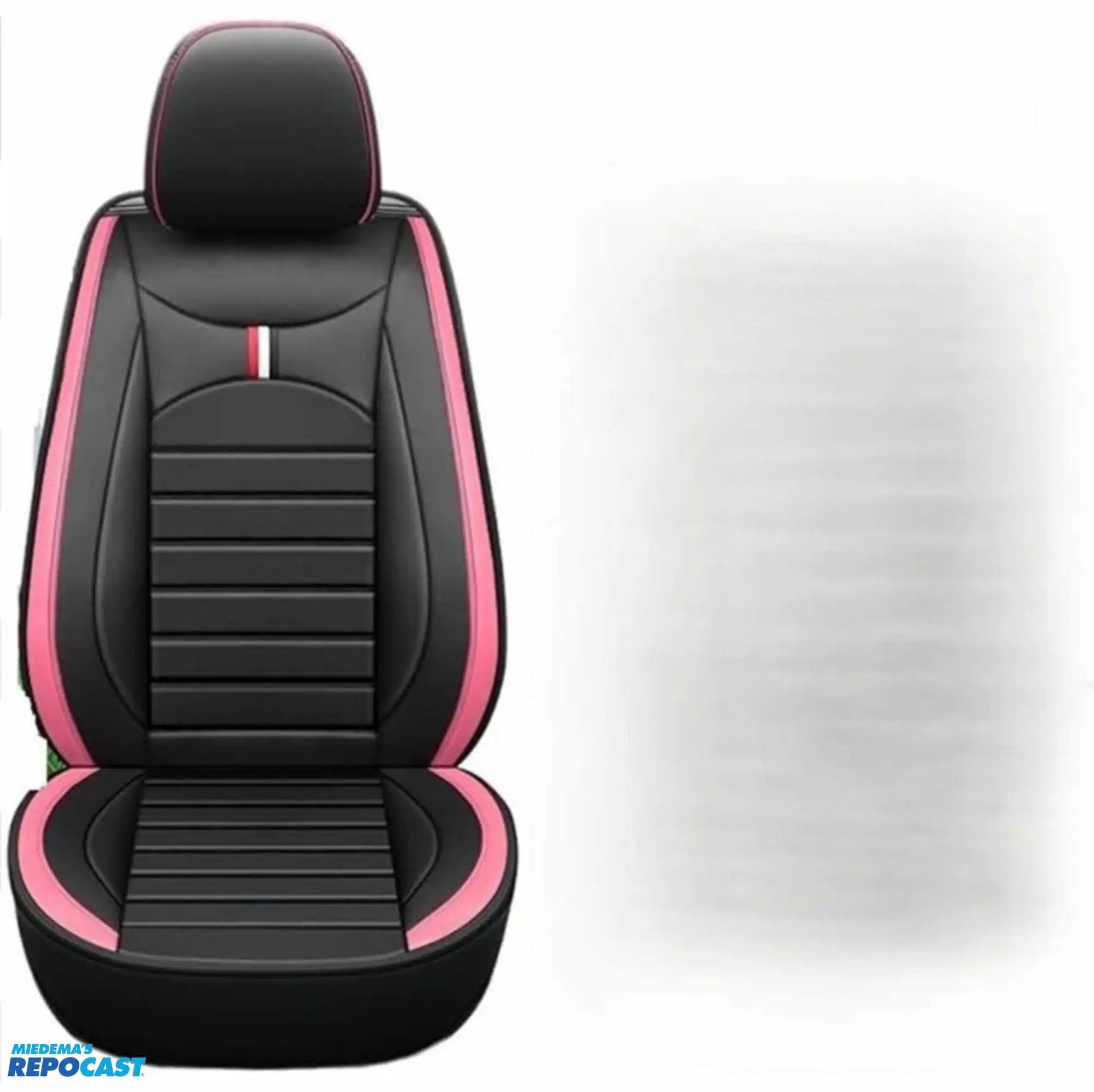 Pair of 5D Car Seat Covers Compatible For SEAT Leon Arona Ateca Tarraco Ibiza Alhambra Car...