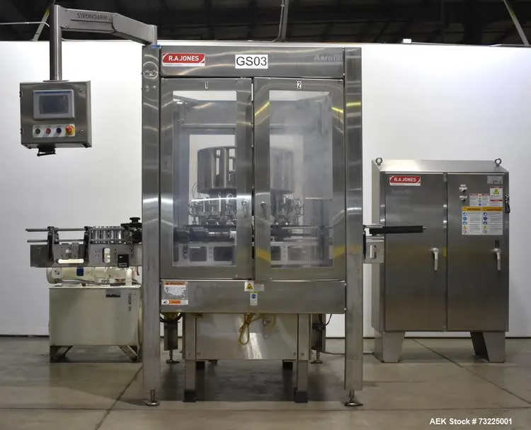 Used AEROFIL 1695 Aerosol Fillers Illinois US | Aaron Equipment #86624