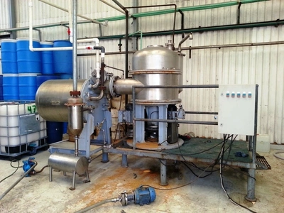 (2) FT CT6-40 Centritherm evaporators, 316SS.