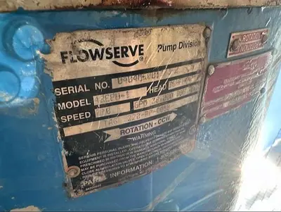 USED FLOWSERVE 20ELP-1