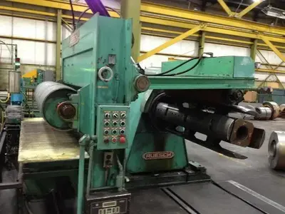 RUESCH 48" x .090" x 30,000# Precision Slitting Line (14706) Slitters & slitting Lines | Machinery International LLC (6)