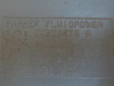 USED PARKER FLUID POWER 02.50 CK.1-2HLT.13A1XA 6.675
