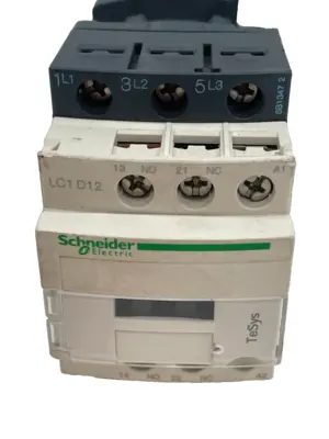 USED SCHNEIDER ELECTRIC LC1D12 CONTACTOR