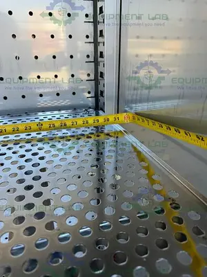 USED CARON 7401-33-1 CO2 REACH IN HUMIDITY INCUBATOR 115V, 60°C, 33 CU, FT.