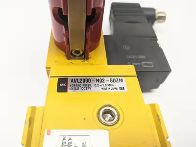 USED SMC SOFT START UP VALVE W/ LOCK-OUT FUNCTION 1/4"NPT PORTS