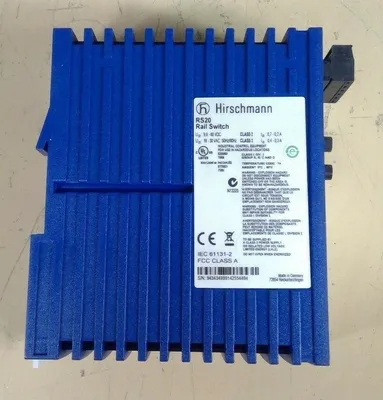 Hirschmann RS20 Rail Switch RS20-0400M4T1SDAEHH04.2.05 3H