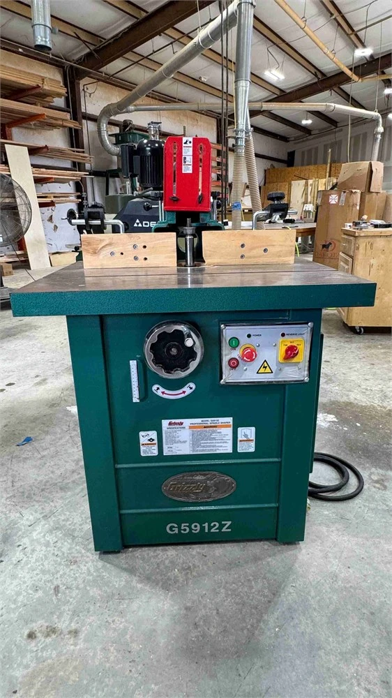 Used 2018 GRIZZLY G5912Z Woodworking Shapers Texas US | MachineryMax #1321871