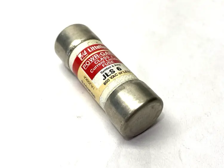 Used LITTELFUSE POWR-GARD CURRENT LIMITING FUSE CLASS J 600VAC 6A Fuses Michigan US | Maverick Industrial Sales #1089969