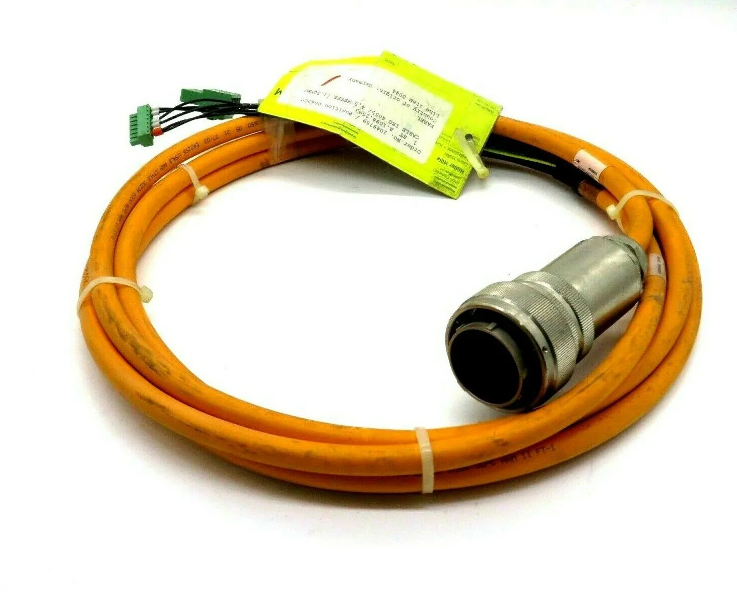 NEW REXROTH IKG4055 CABLE 4.5 METER
