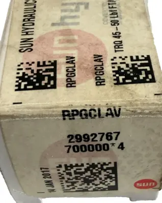 NEW SUN HYDRUALICS RPGC-LAV RELIEF VALVE RPGCLAV