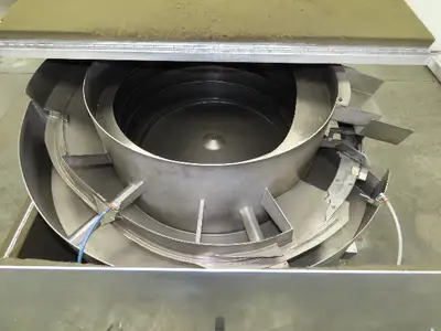 Service Engineering Vibratory Bowl Feeder 27CCW 27" Base Small Parts Sorter 120V