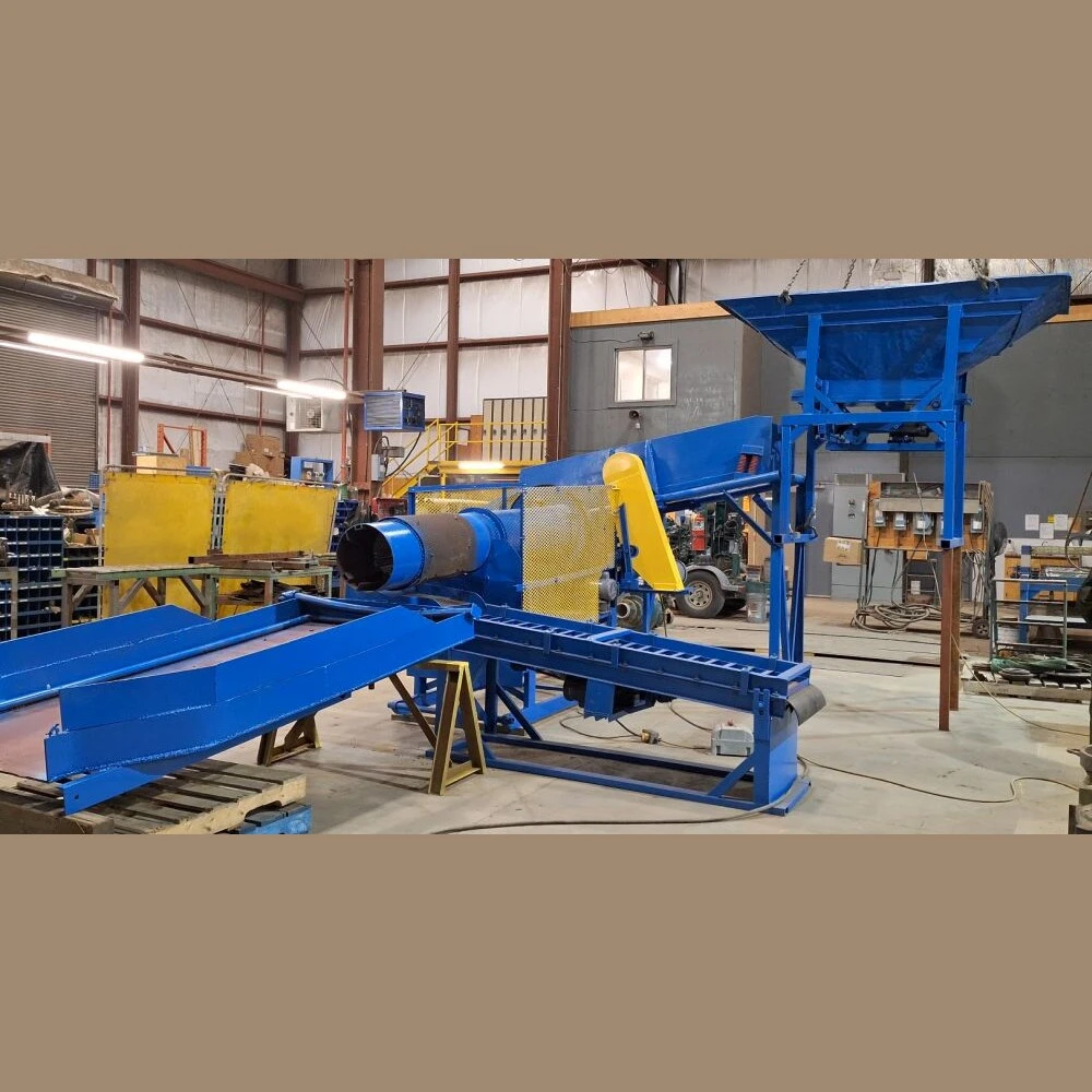 16in Dia. x 9.5ft Long Trommel Wash Plant