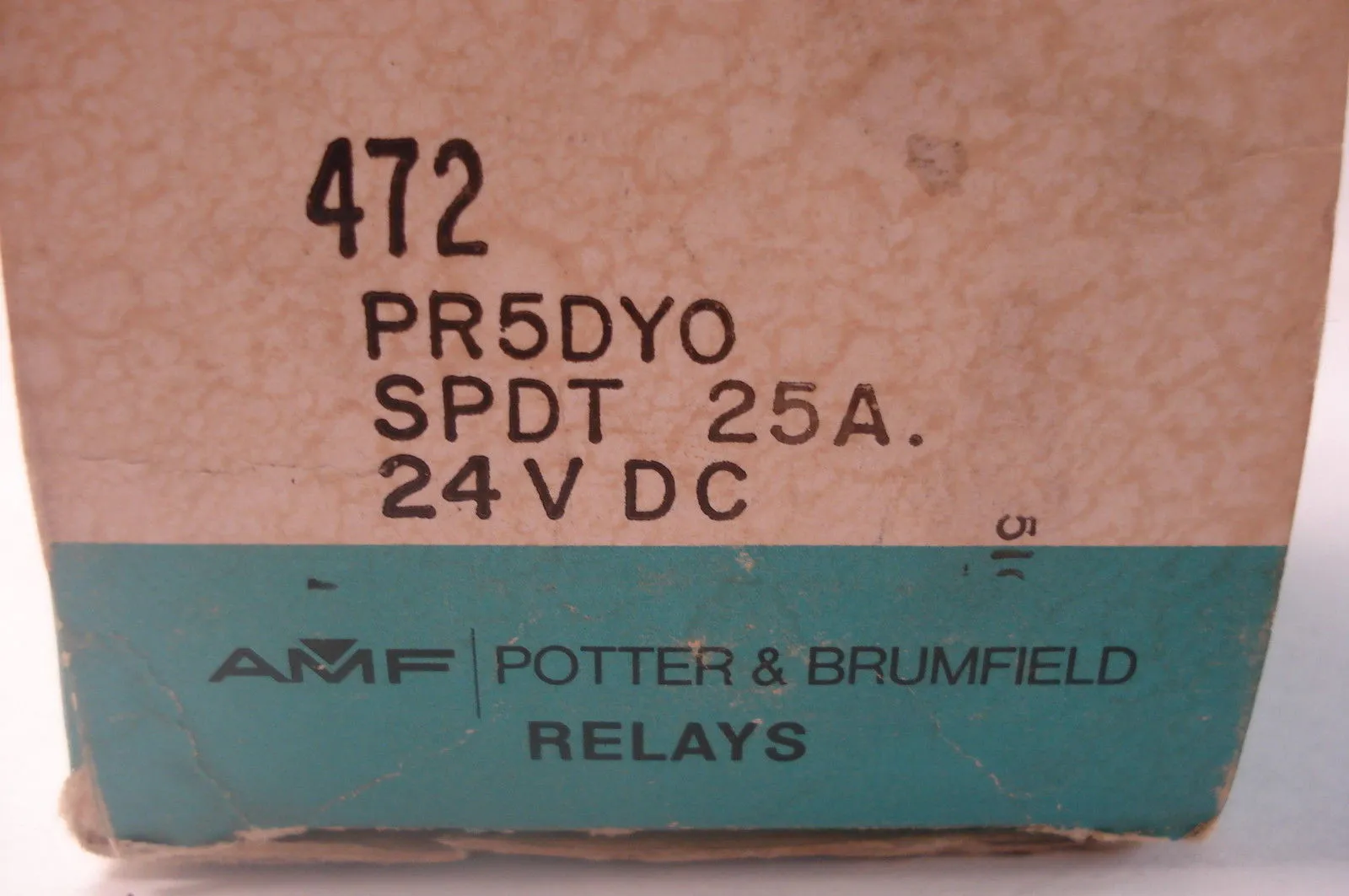 NEW POTTER AND BRUMFIELD PR5DYO 24V