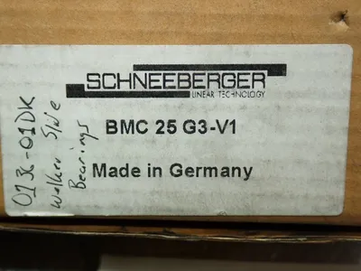 New | in-Stock SCHNEEBERGER BMC25G3V1 Tooling & Accessories (Other) Ohio US | HGR 24 #882075