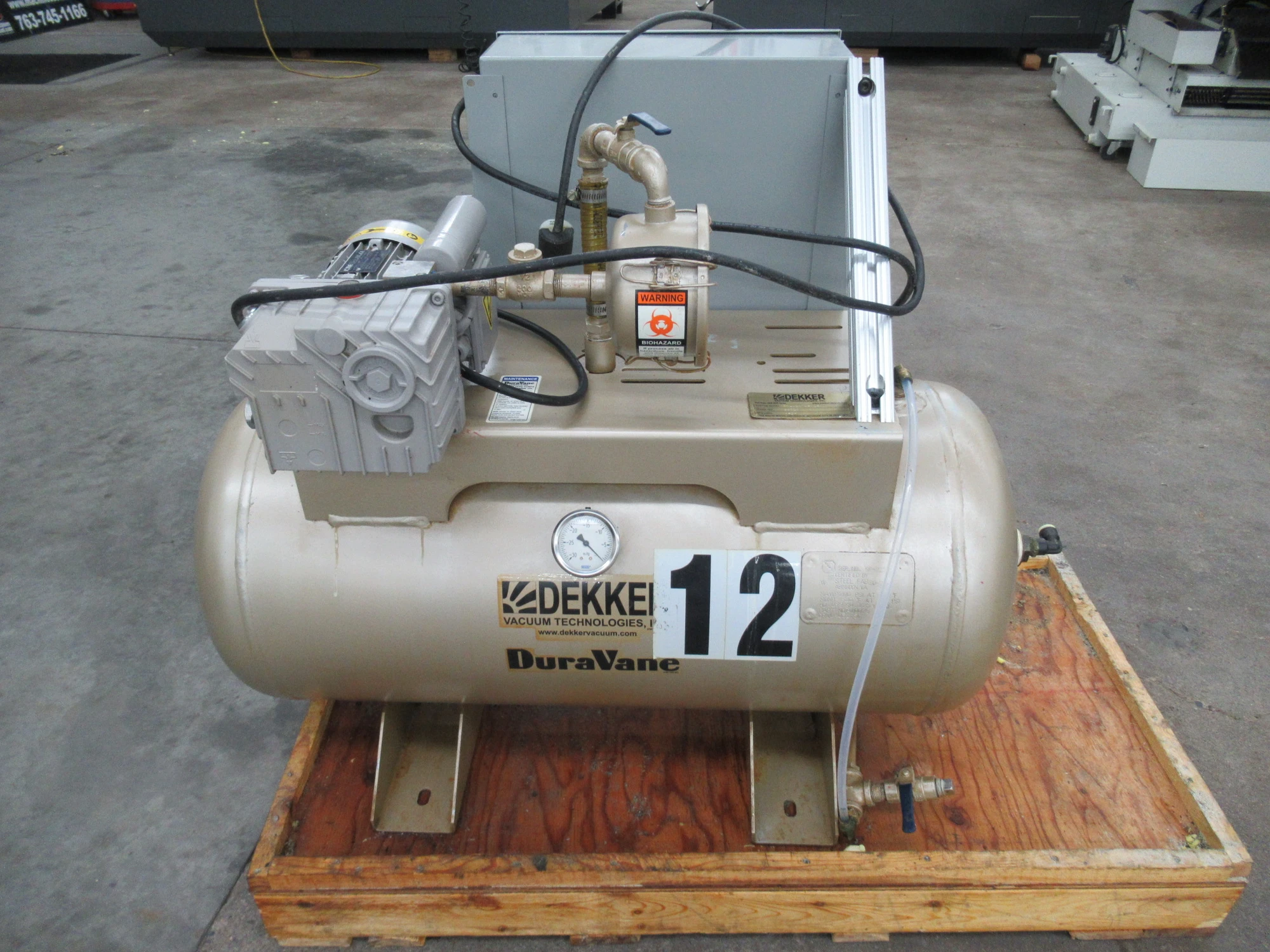 USED 2014 DEKKER VACUUM TEHCNOLOGIES PUMPS RML010T1-01-AS