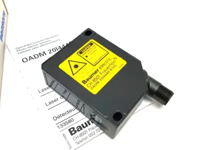 New | in-Stock Baumer Teach-In: Button Distance Sensor 30~70mm, Pulsed Red Laser Diode Sensors Michigan US | Maverick Industrial Sales #1398356