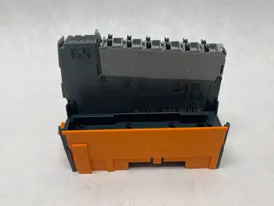 USED B&R AUTOMATION BUS SUPPLY MODULE, INTERNAL I/O W/ X20BB80 BUS BASE MODULE