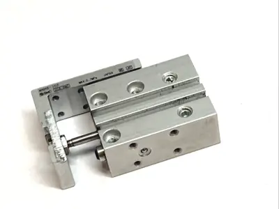 NEW SMC COMPACT SLIDE TABLE 6MM BORE 10MM STROKE GUIDED CYLINDER
