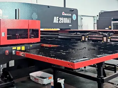 Used 2015 AMADA AE-2510NT Turret Punches Illinois US | Machine Factory Outlet #1263291