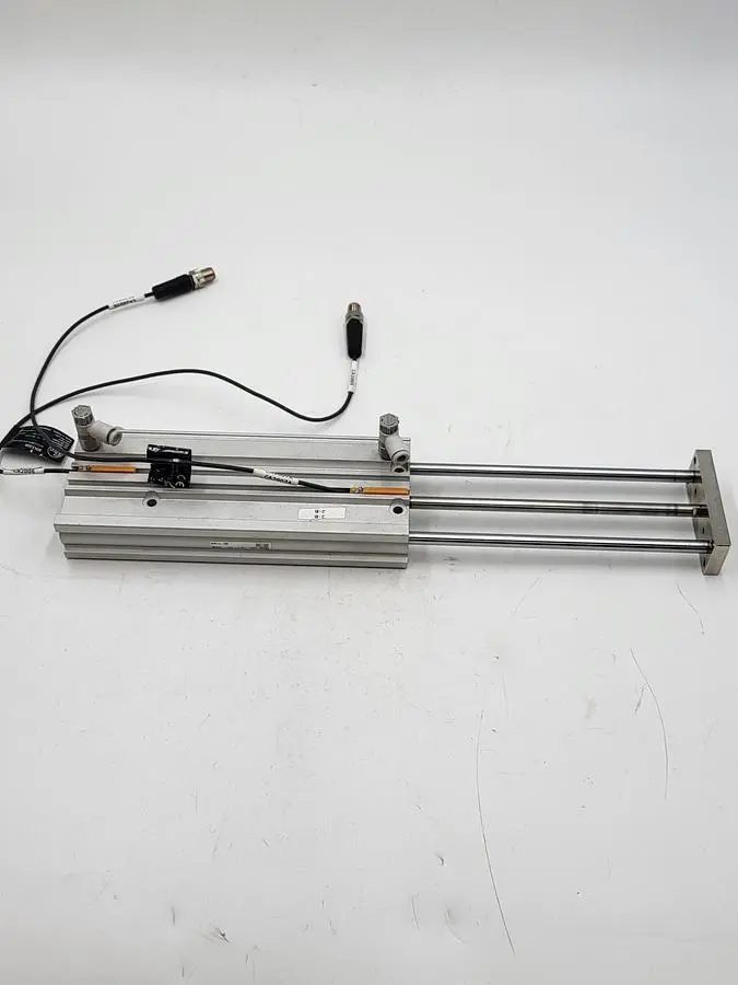 Used SMC SMC MGPL12-125Z CYL, COMPACT GUIDE, BALL BRG Pneumatic Cylinders | ND Industrial Surplus #1215860