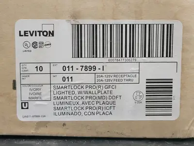NEW LEVITON 7899-I