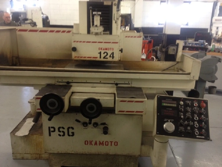 Used 1989 OKAMOTO ACC-124DX Reciprocating Surface Grinders Vermont US | Two Spade Machinery LLC #507341