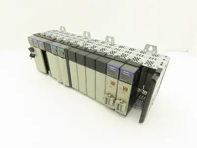 Allen Bradley ControlLogix 13-Slot Chassis w/PLC, Ethernet, I/O & DeviceNet