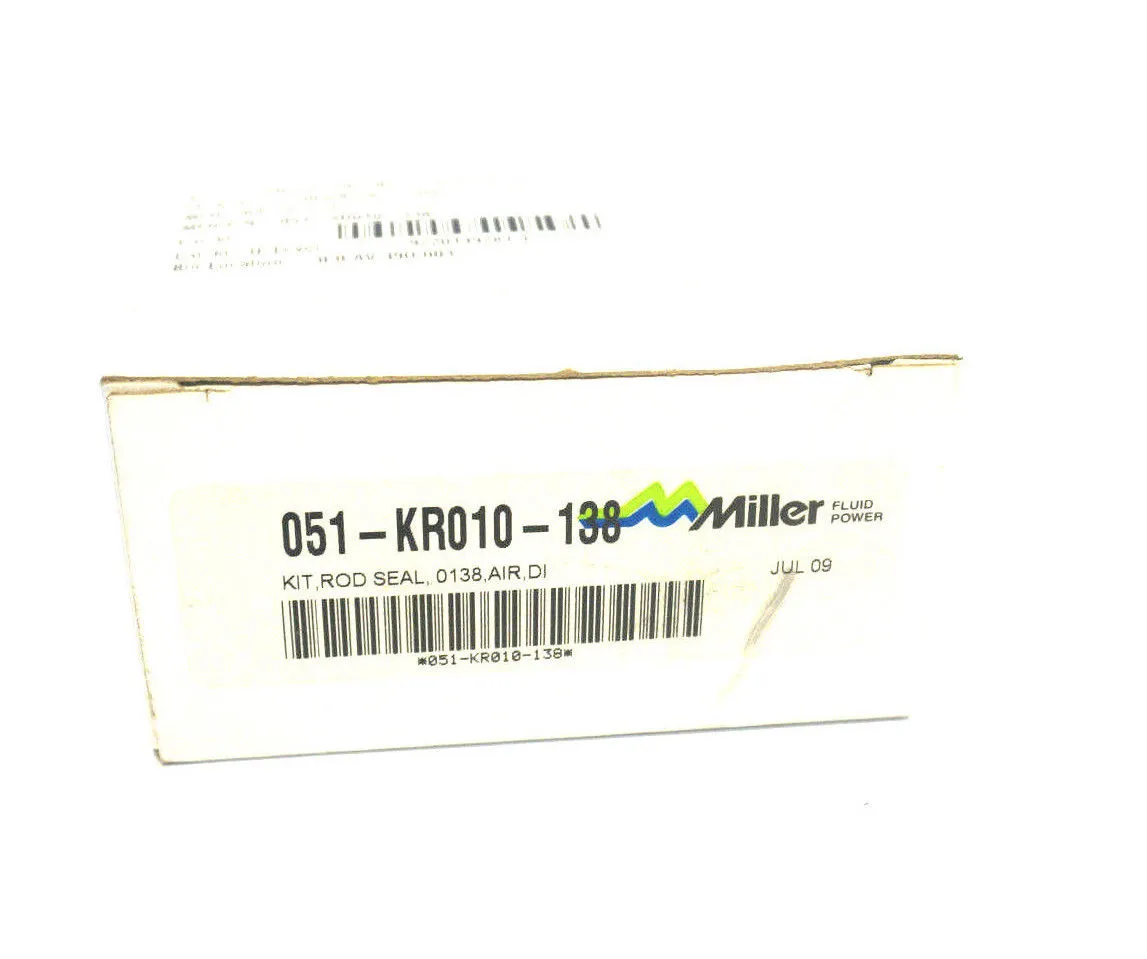 NEW MILLER FLUID POWER 051-KR010-138 ROD SEAL KIT 051KR010138