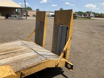 1993 Assembled 15’ Tandem Axle Equipment Trailer