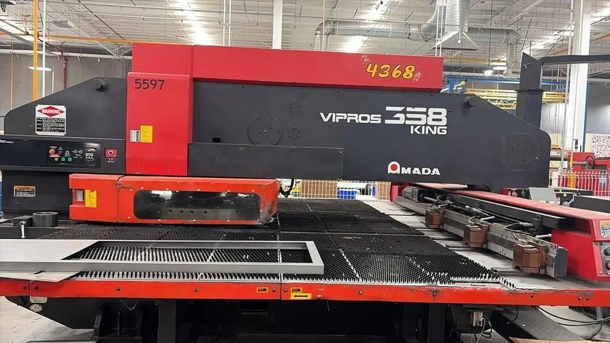Used AMADA VIPROS 358 KING Turret Punches MX | MANUFACTURING SOLUTIONS #1547908