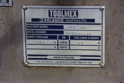1984 TOOLMEX TUG-40 LATHES, FLAT BED, N/C & CNC | Prime Machinery (21)